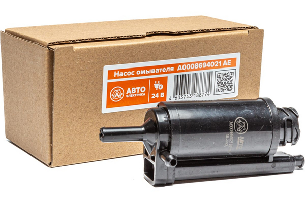 Насос бачка омывателя, 24 В, КамАЗ, MERCEDES-BENZ