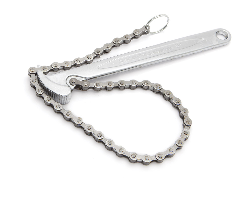 Съемник масляного фильтра цепной / ДЕЛО ТЕХНИКИ