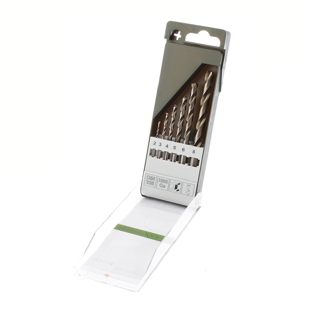 Набор сверл по металлу 2-8мм, 6пр / ДЕЛО ТЕХНИКИ