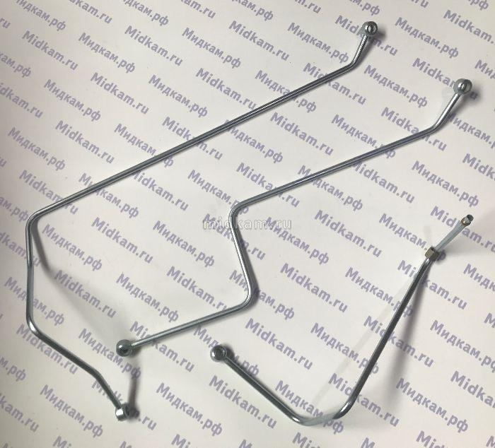 Трубка топливная КАМАЗ ЕВРО-3 из 3х короткая