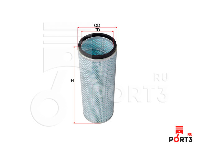 Фильтр воздушный A89060 (вставка) / SAKURA