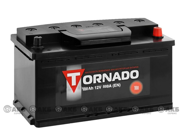Аккумулятор 100 Амп / TORNADO