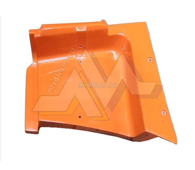 Щиток подножки верхний 65115 (левый. оранжевый)