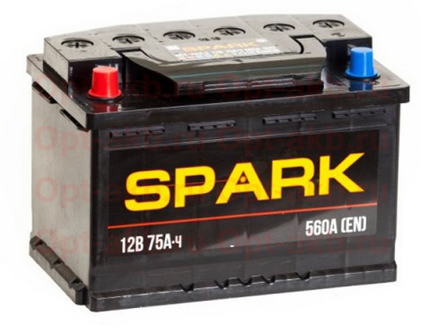 Аккумулятор 75 Амп / SPARK