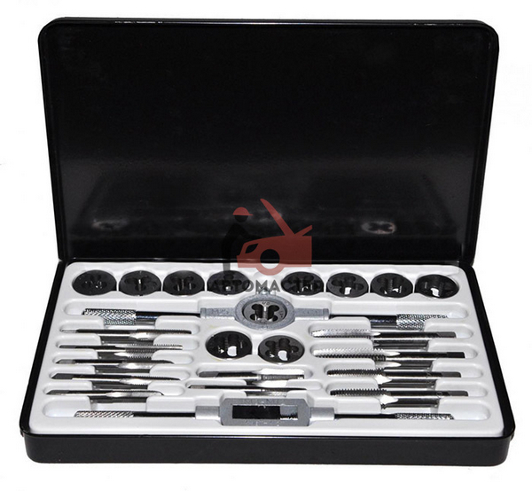 Набор метчиков и плашек 24 пр TORIN