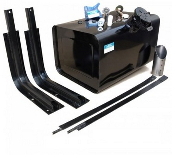 Бак топливный КАМАЗ 300л (530х650х985) в сборе / Автотехнология