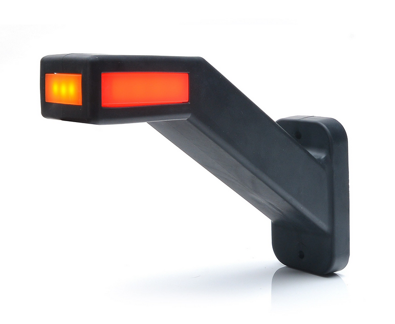 Фонарь габаритный 12/24v левый неон (ФГ-52-02L) / ТЕХАВТОСВЕТ