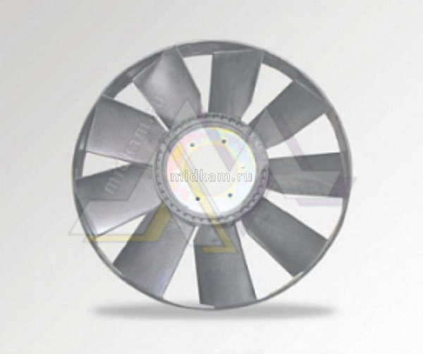 Крыльчатка вентилятора 704 мм с обечайкой на ДВС 740.62 / ТЕХНОТРОН