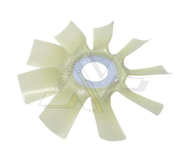 Крыльчатка вентилятора 715 мм на ДВС ЕВРО 4 под муфту / ТЕХНОТРОН