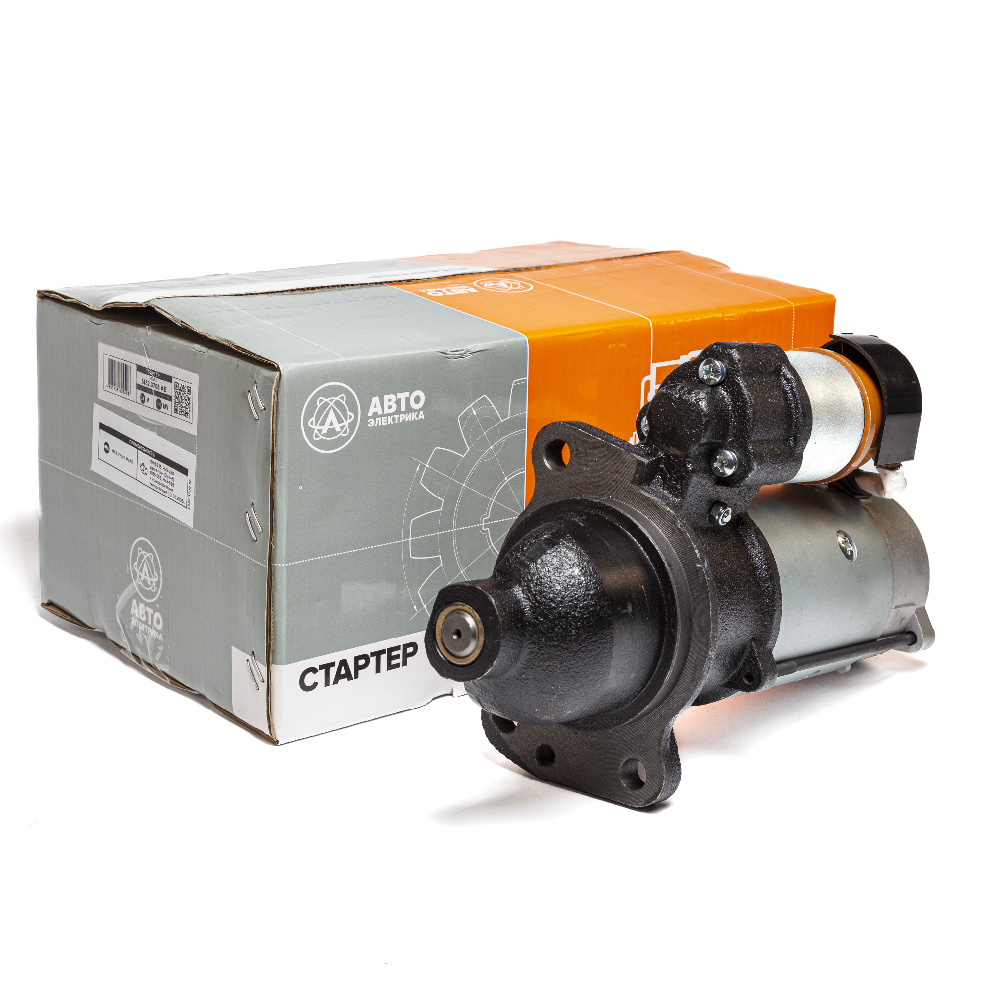 Стартер МАЗ ЕВРО 24v / АВТОЭЛЕКТРИКА