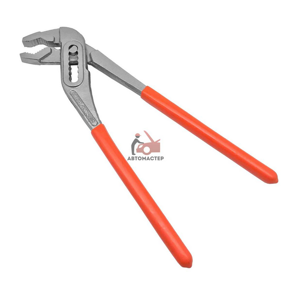 Плоскогубцы переставные красные L250 / АВТОМАСТЕР