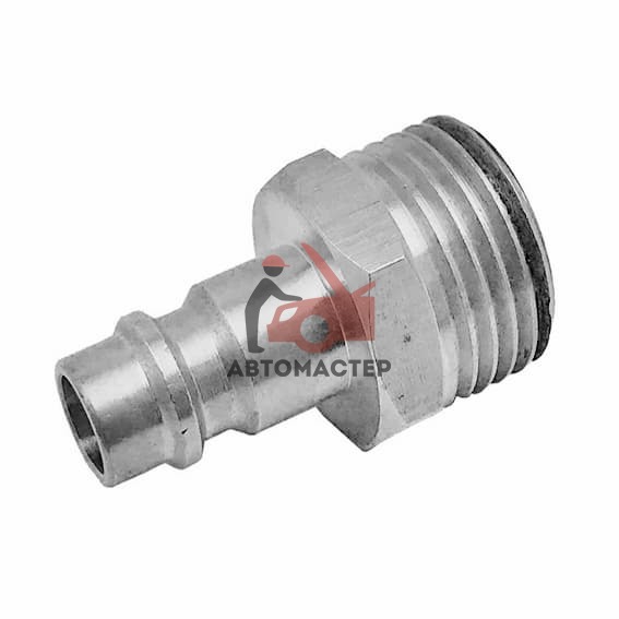 Штуцер быстросъемный “папа” с наруж. резьбой 1/2 / АВТОМАСТЕР