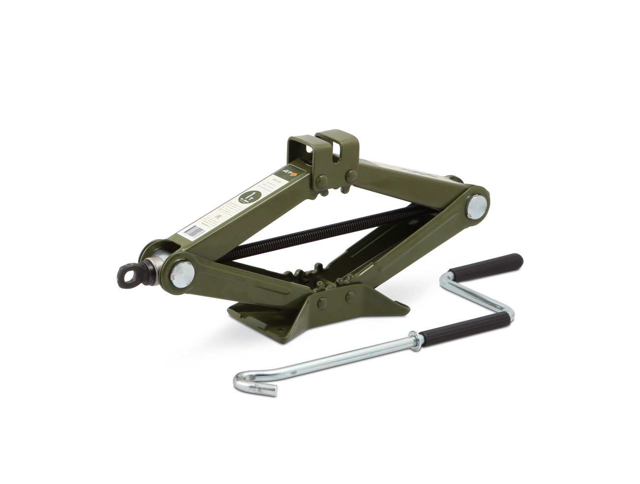 Домкрат ромбический 1т / ДЕЛО ТЕХНИКИ