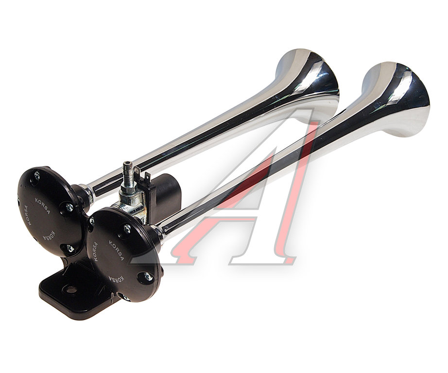 Сигнал пневматический 2-х рожковый (хромированный) / SEGER