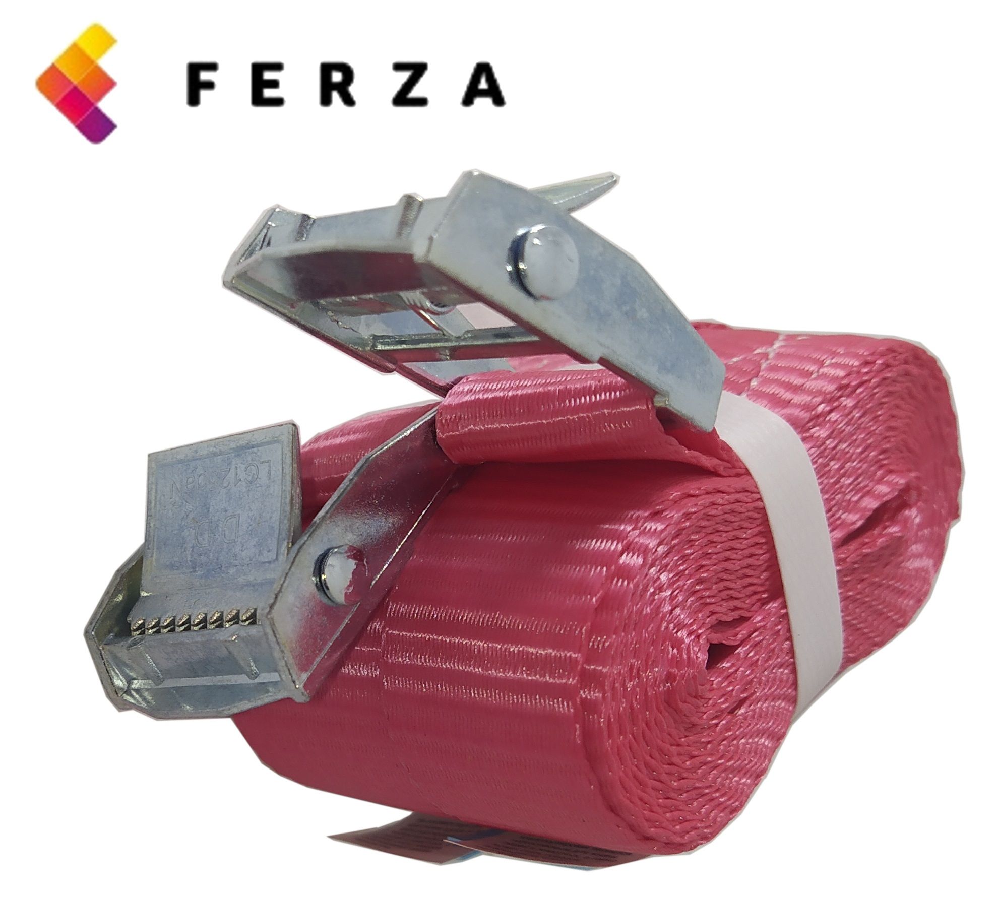 Стяжка груза 250кг, 2,5м (25мм кольцевой к-кт) / FERZA
