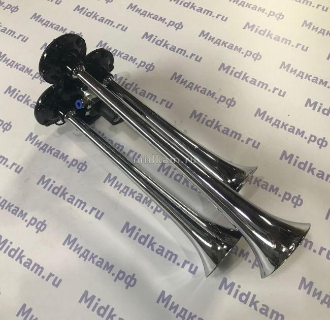 Сигнал пневматический 1-но рожковый (хромированный) / SEGER