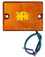 Фонарь маркерный 24v желтый (70-00) / ТЕХАВТОСВЕТ