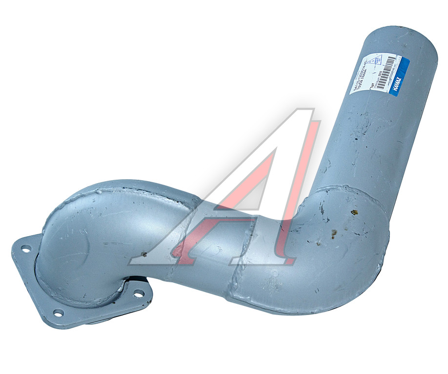 Труба глушителя КАМАЗ 54115 (-30) (приемная, левая)