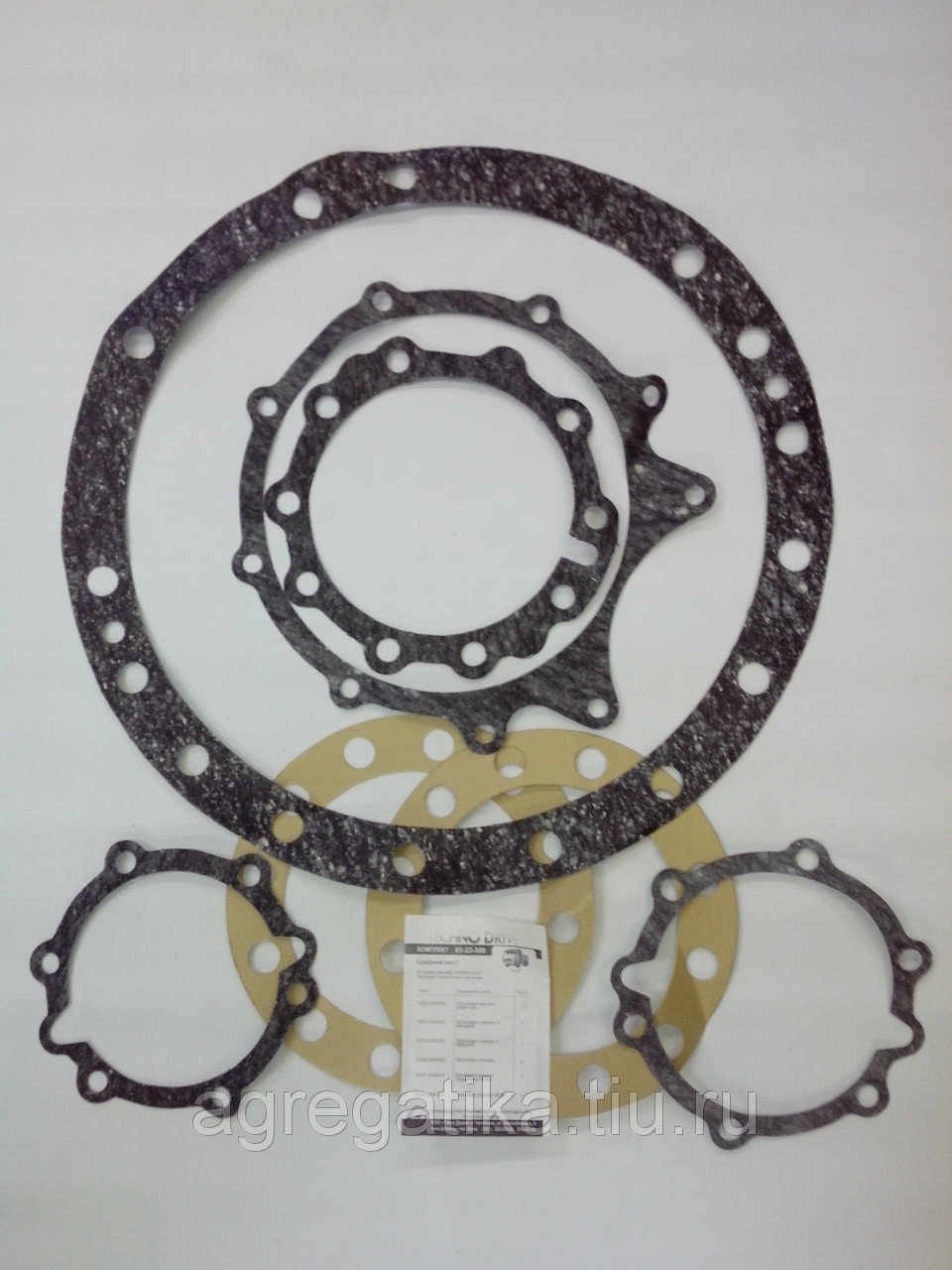 Ремкомплект среднего моста КАМАЗ (усиленный 0,6мм)