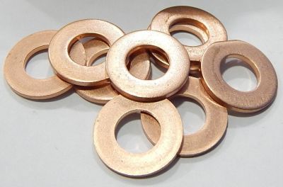 Шайба медная под форсунку Т170