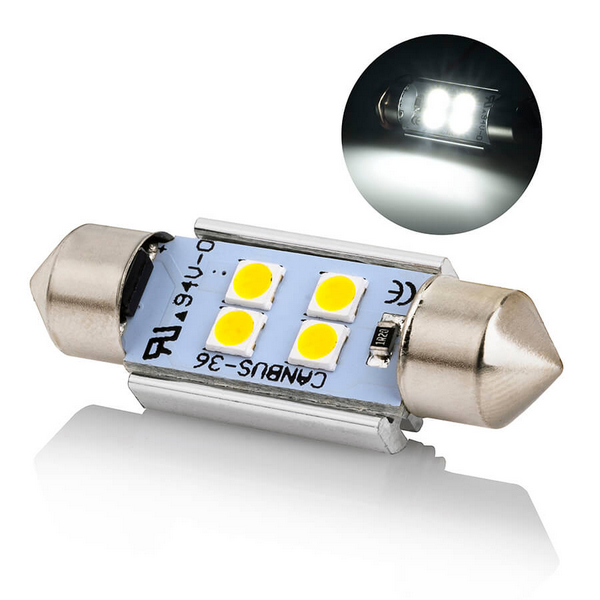 Лампа 24v диодная плоская (обманка)