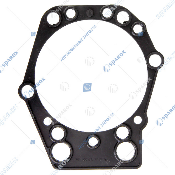 Прокладка ГБЦ ЯМЗ-7511 раздельные головки (флоркаучук)