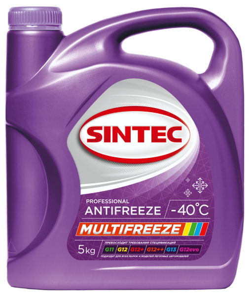 Антифриз мультифриз 5 кг / SINTEC