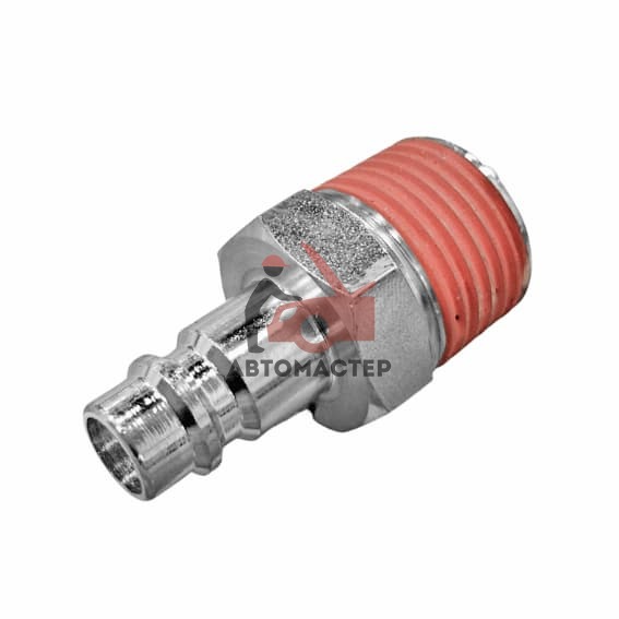 Штуцер быстросъемный “папа” с наруж. резьбой 1/2 / КОЛИР
