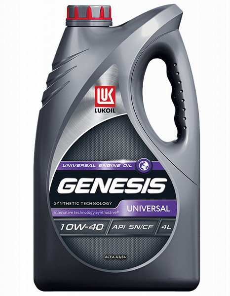 Масло 10W-40 SN/CF 4л (бензин) / ЛУКОЙЛ ГЕНЕЗИС