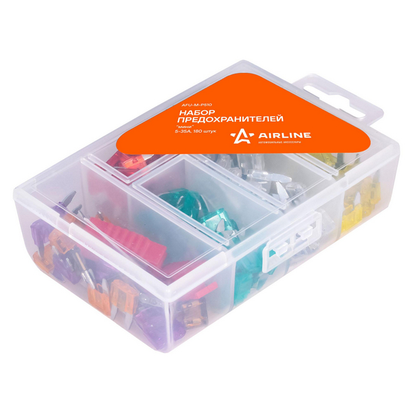 Предохранители зубчиковые (микро) (к-кт из 180-ти) / AIRLINE