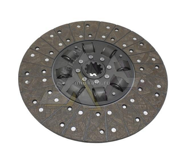 Диск сцепления (ведомый) (на лепестковую корзину) аналог 205 / Тюмень