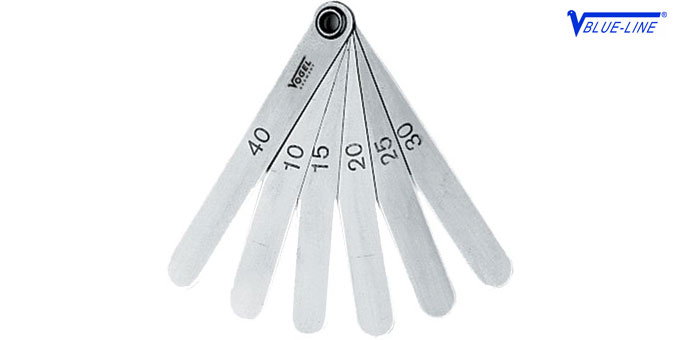 Щуп регулировки клапанов 20пр 0,05-1мм / АВТОМАСТЕР