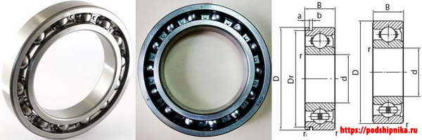 Подшипник 6021