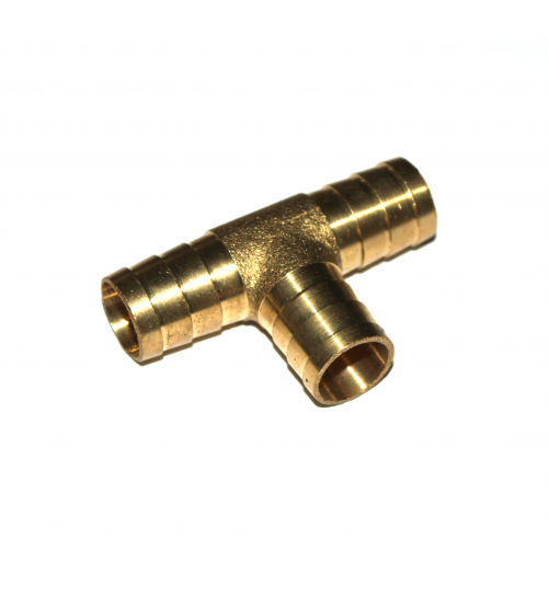 Штуцер тройник 18-14-18 латунь
