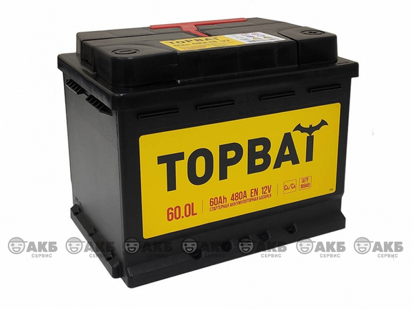 Аккумулятор 60 Амп / TOPBAT (обратка)