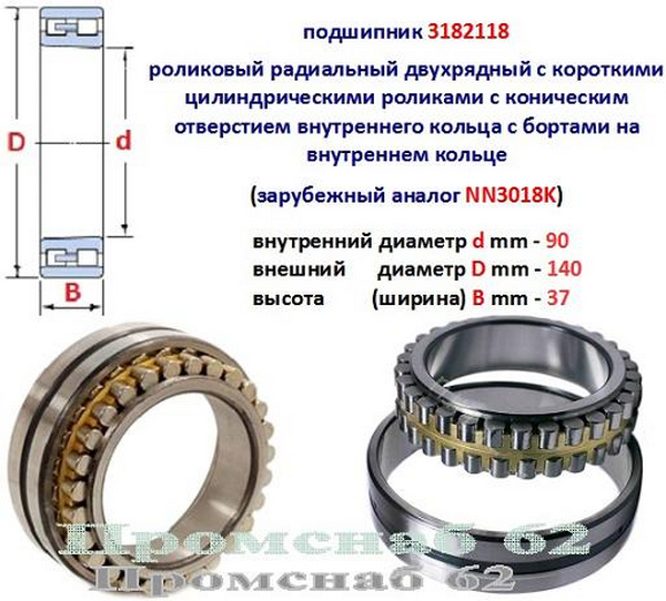 Подшипник 3182118