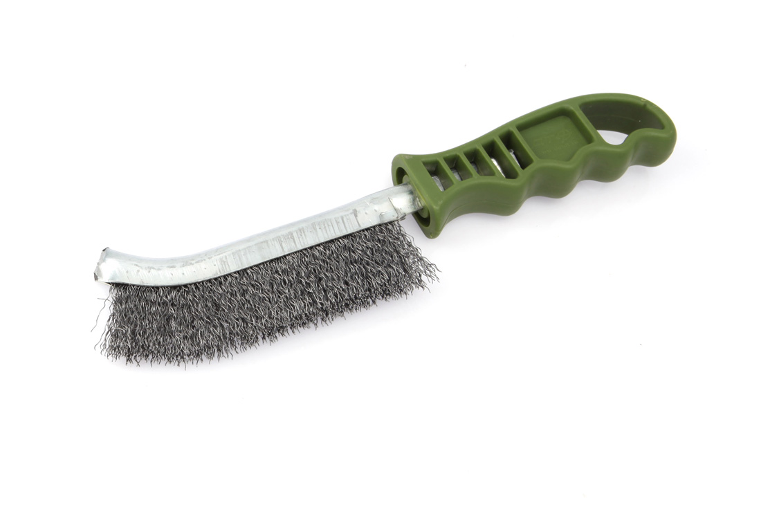 Щетка железная (стальная щетина) / ДЕЛО ТЕХНИКИ