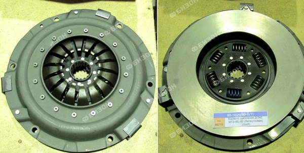 Корзина сцепления Д240 (лепестковая) / Китай
