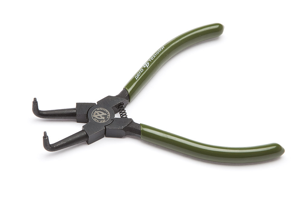 Съемник колец 160мм (зажим изогнутый) / ДЕЛО ТЕХНИКИ