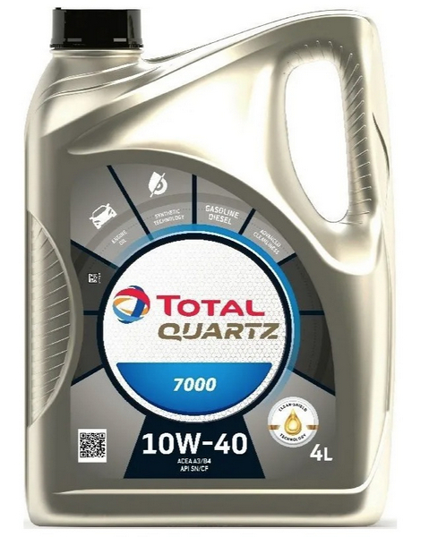 Масло 10W-40 4л / TOTAL QUARTZ
