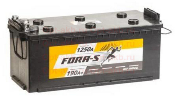 Аккумулятор 190 Амп / FORA