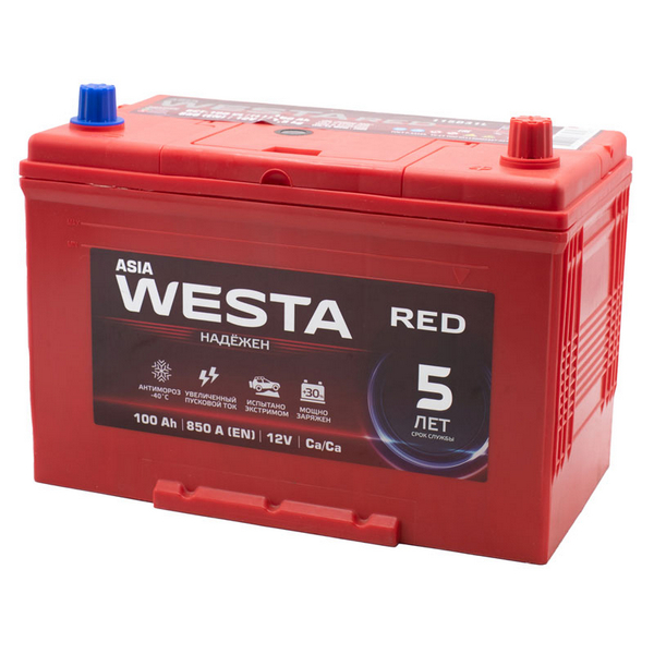 Аккумулятор 100 Амп / WESTA RED (Asia)