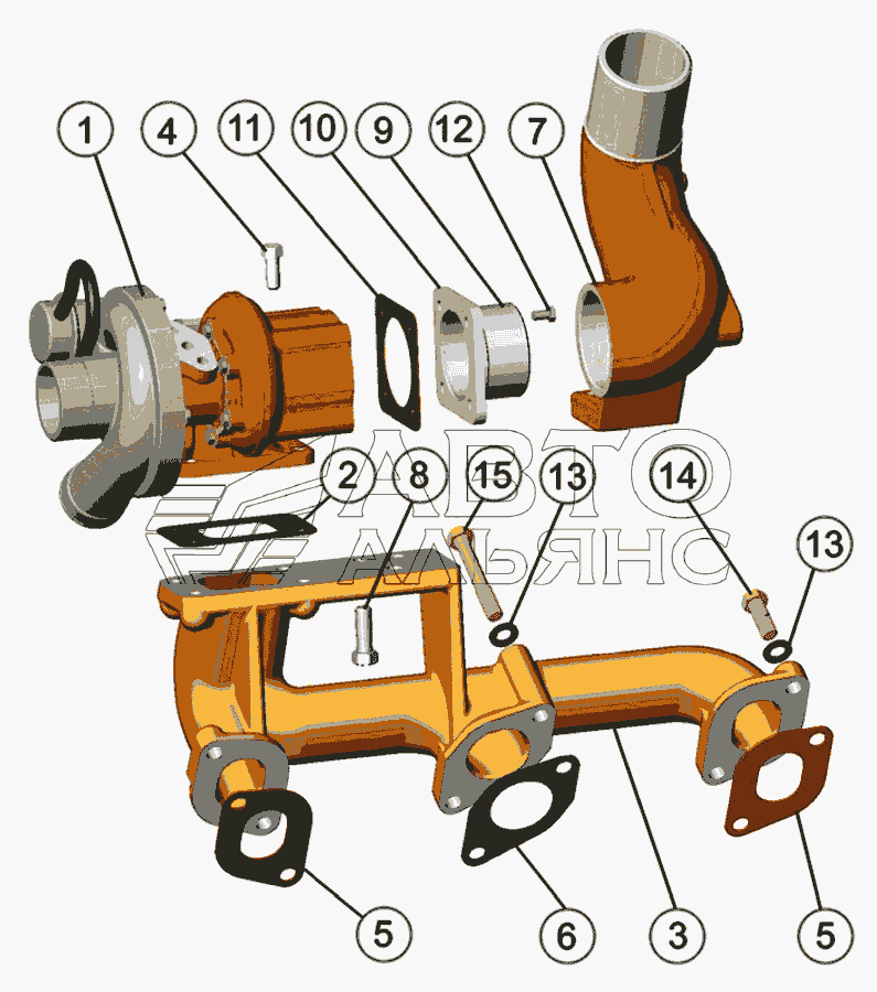 Компенсатор ТКР-6 МТЗ