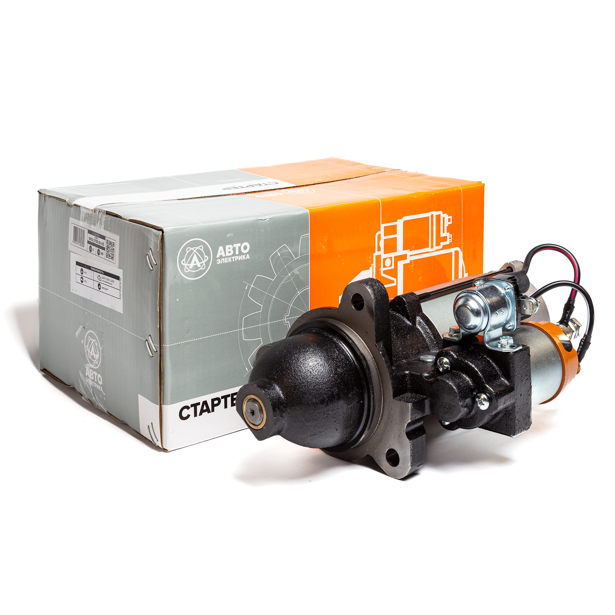 Стартер АМКАДОР (Д-260) 24v (с доп. реле) / АВТОЭЛЕКТРИКА