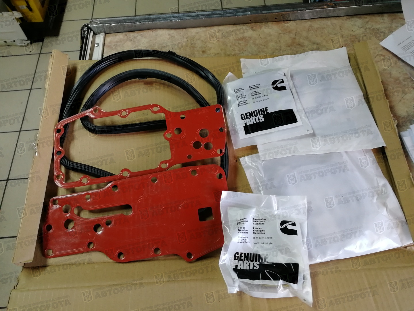 Ремкомплект двигателя 4ISBe, 4ISDe (нижний)