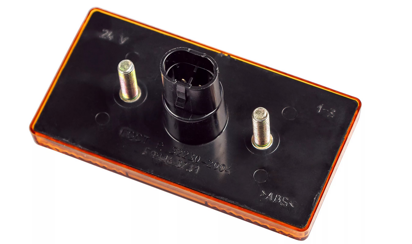 Фонарь маркерный 12/24v (разъем овальный) (50-06) / ТЕХАВТОСВЕТ