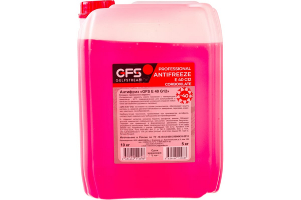 Антифриз красный 10 кг / PROFESSIONAL G12
