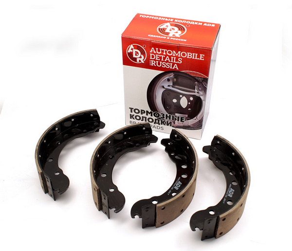 Колодки задние Газель (клееные) / KUMZ