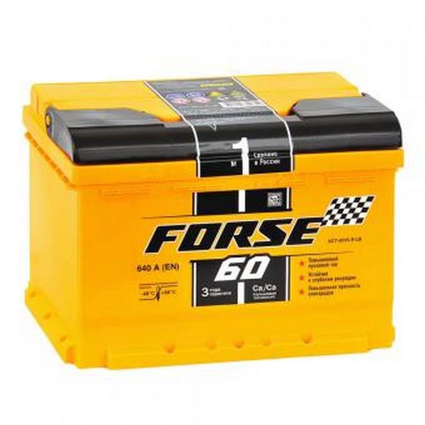 Аккумулятор 60 Амп / FORSE