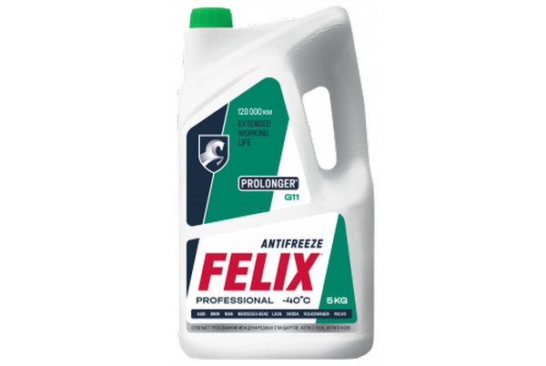 Антифриз зеленый 5 кг / FELIX